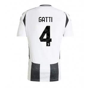 Billiga Juventus Federico Gatti #4 Hemmatröja 2024-25 Kortärmad